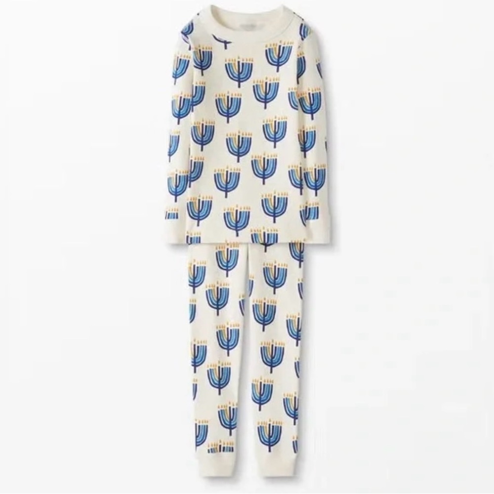 Hanna Andersson Hanukkah Pajama Set size 10